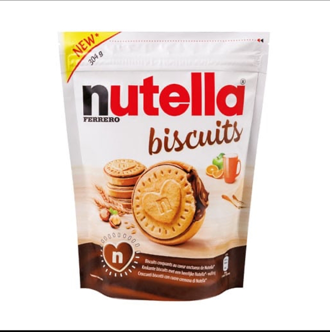 NUTELLA BISCUITS IN BUSTA 304G X10