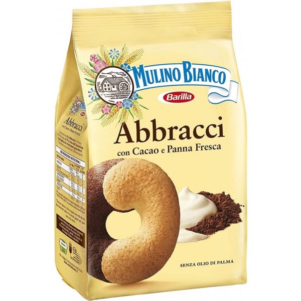 BISCUITS ABBRACCI MULINO BIANCO 350 G X 12