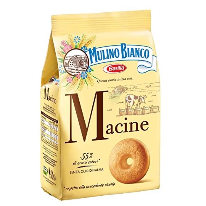 BISCUITS MACINE MULINO BIANCO 350 G X 12