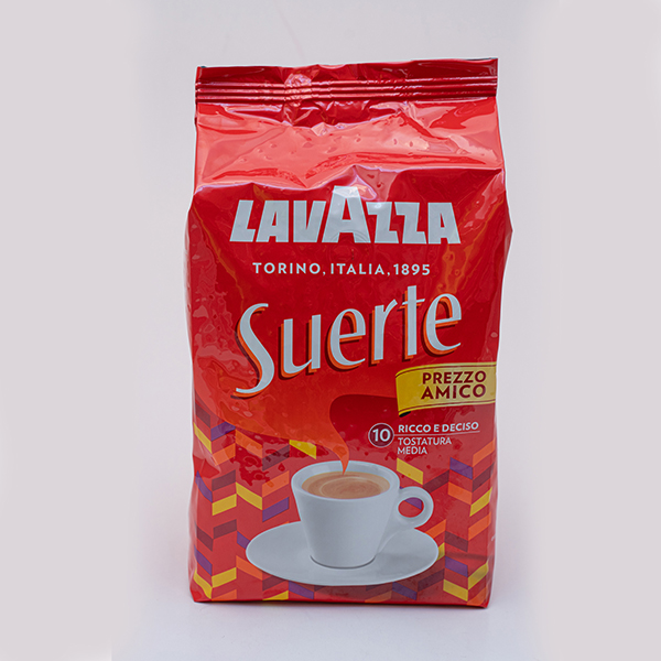 LAVAZZA SUERTE COFFEE BEANS PACK 1000G X 6