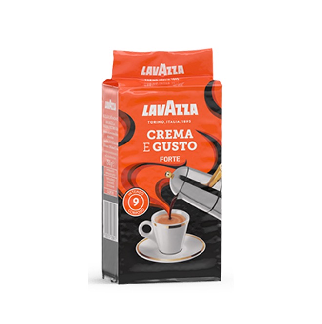 LAVAZZA COFFEE CREMA E GUSTO FORTE POWDER PACK 250G X 20