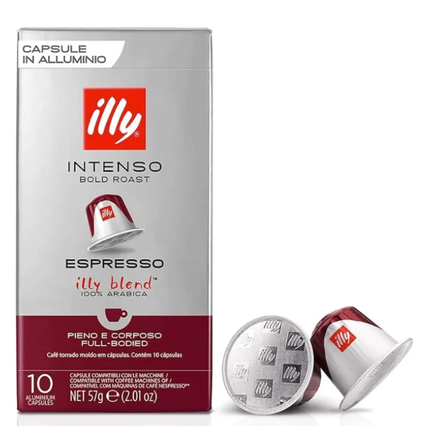 COFFEE ILLY INTENSE CAPS X10 X10 COMPATIBLE NESPRESSO