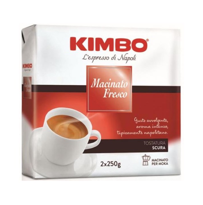 KIMBO MACINATO FRESCO COFFEE POWDER PACKS 250GX20 PCS