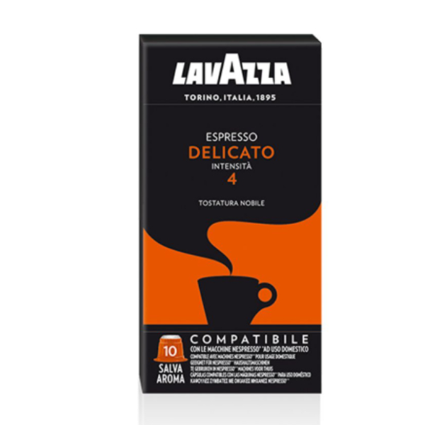 CAFFE LAVAZZA ESPR DELI CASE W 10 CAPS COMP. NESPR X 10