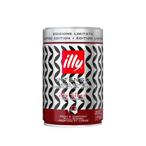 ILLY BOLD MONA HATOUM COFFEE GROUNDED IN TIN 250G X 12