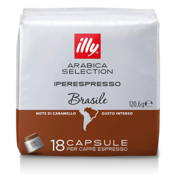 CAFFE ILLY IPERESPRESSO X 18 CAPSULES – BRASILE