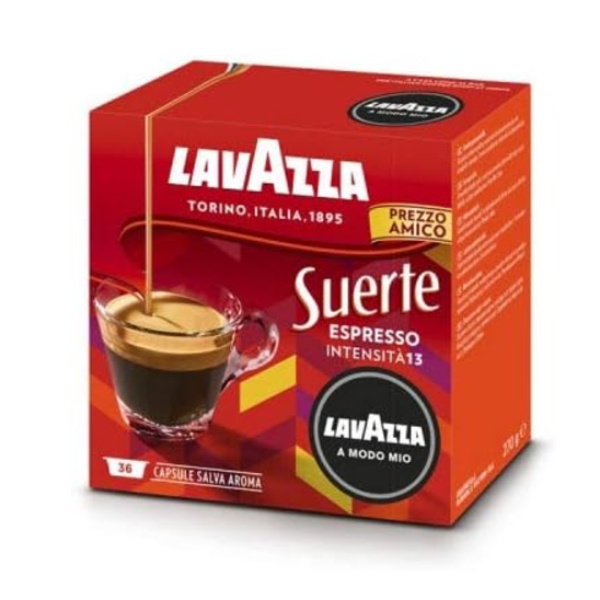 COFFEE LAVAZZA A MODO MIO SUERTE BOX 36 CAPS