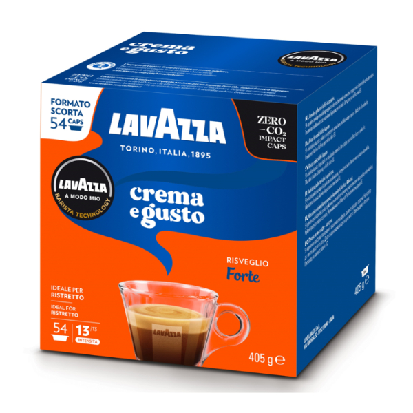 COFFEE LAVAZZA A MODO MIO CREMA E GUSTO FORTE BOX 36 CAPS