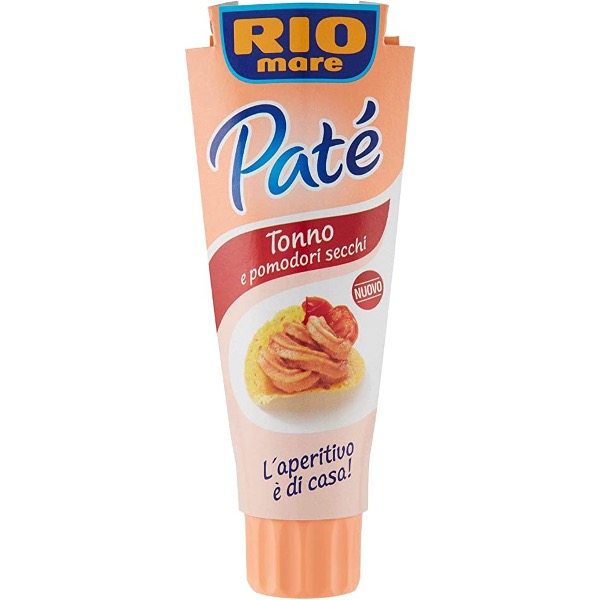 RIO MARE TUNA AND DRIED TOMATO PATE’ 100 GR. X 12