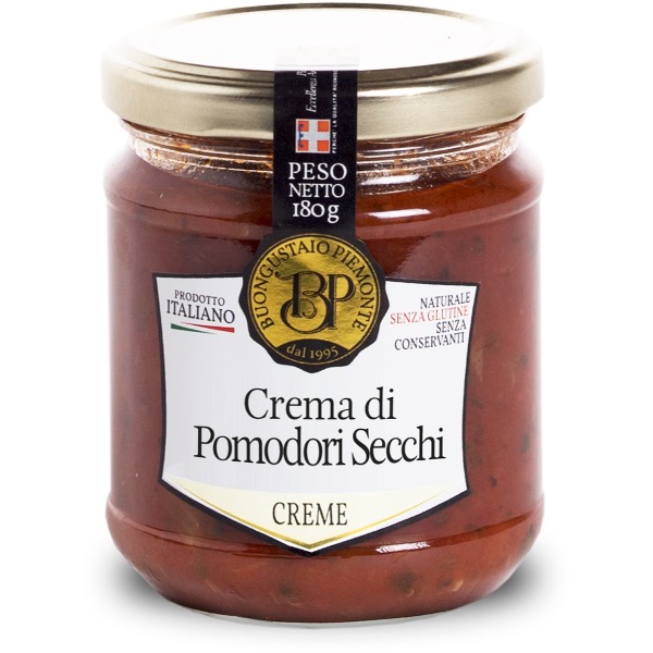 DRYED TOMATO CREAM 1X180GR GLASS JAR