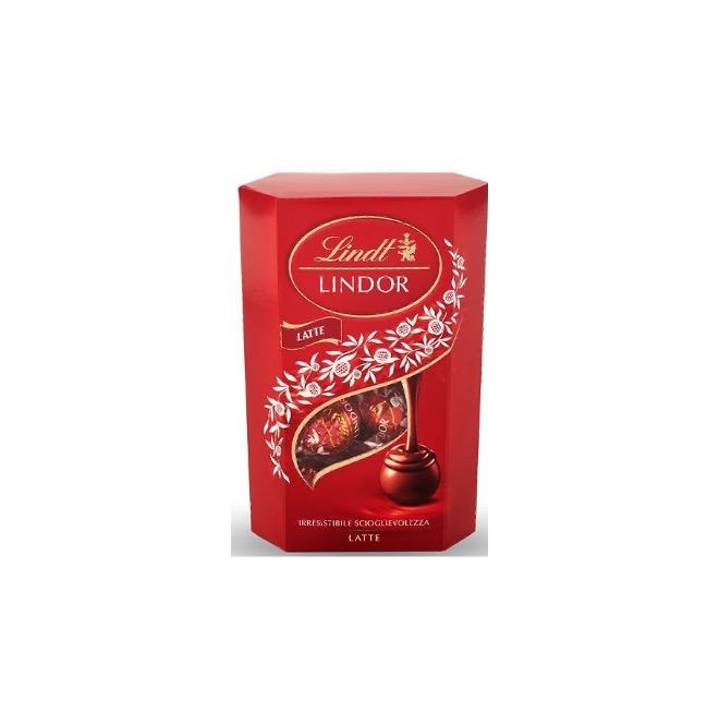 CORNET LINDOR MILK CHOCOLATES 200G X 12