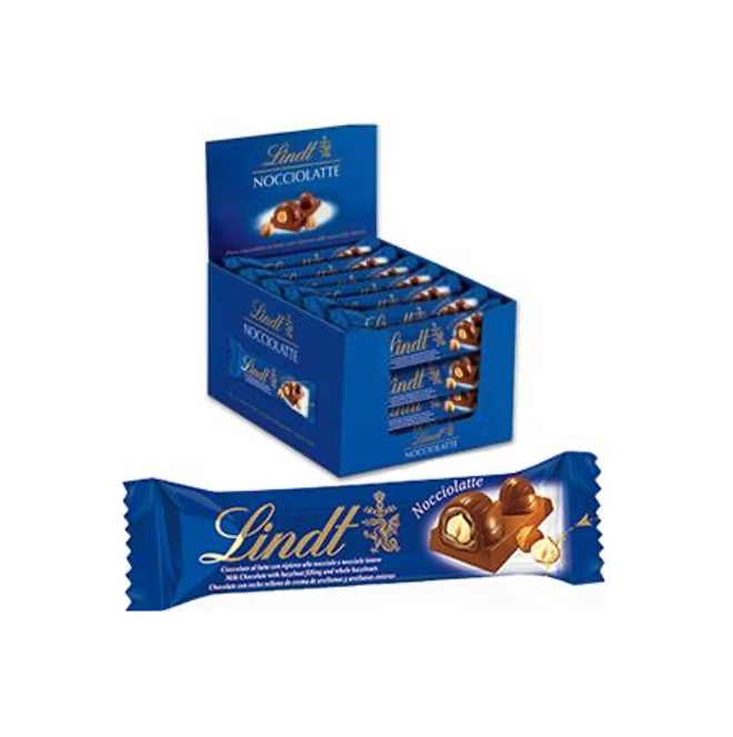 LINDT CIOCC. NOCCIOLAT BARRETTA 40G X 36