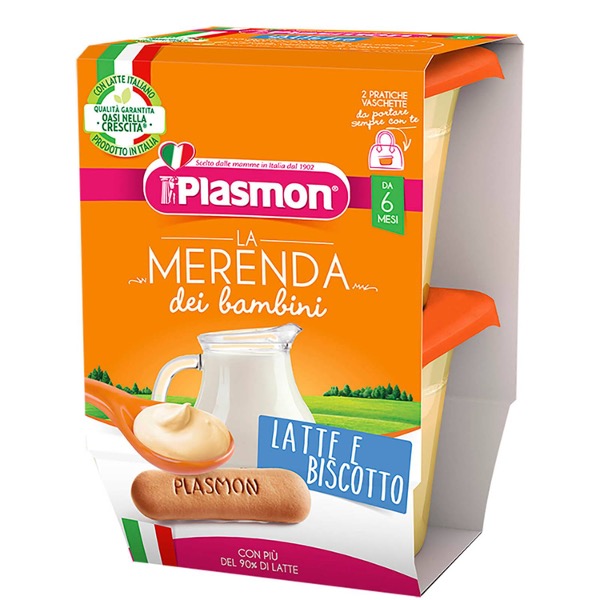 PL MERENDA LATTE BISCOTTI 120G.X2X12