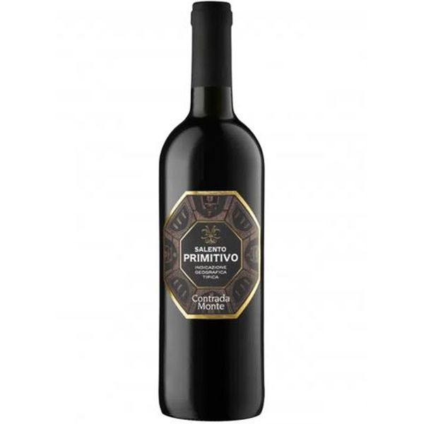 RED WINE PRIMITIVO SALENTO CO NTRADA MONTE IGT 750ML 13% VOL