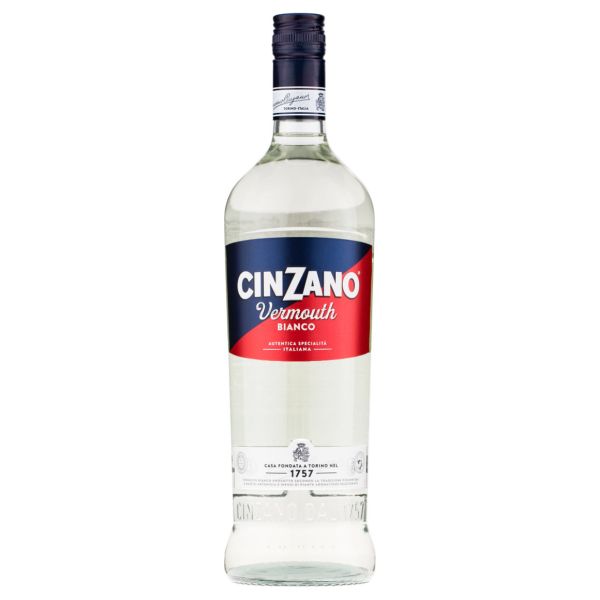 VERMOUTH CINZANO BIANCO 15% 1 L X 6