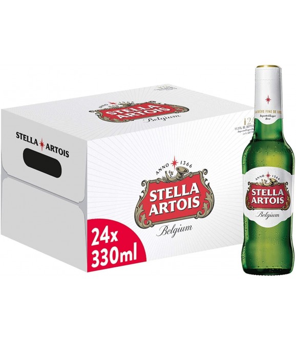 BIR STELLA ARTOIS 5,2% 33CL X 24.