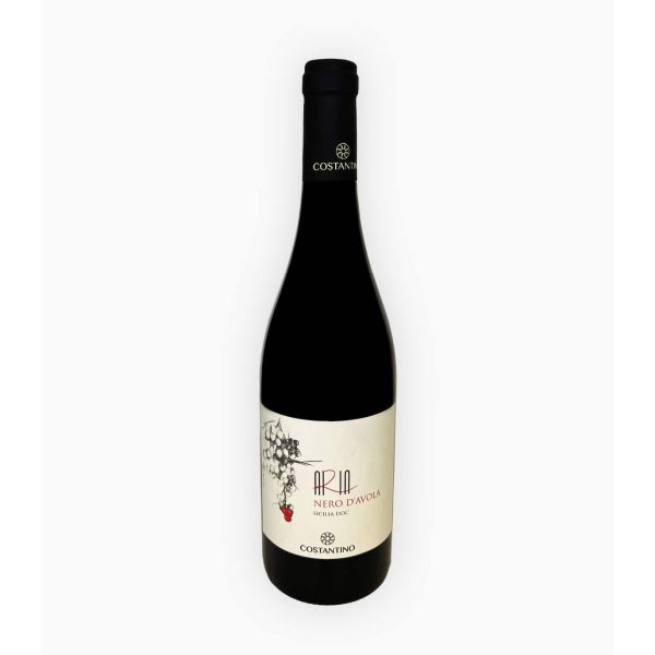 RED WINE COSTANTINO ARIA NERO DAVOLA SICILIA DOC BIO 13% 750MLX6 BOT