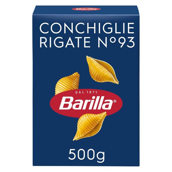 PASTA BARILLA STRIP CONCHIGLIE 500GX30