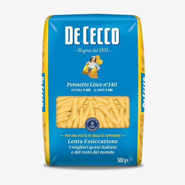PASTA DECECCO PENNETTE LISCE 500GX24