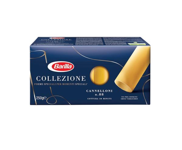 DRY SEMOLINA PASTA BARILLA CANNELLONI 250GX12