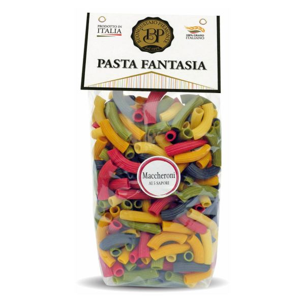PASTA BUONGUSTAIO 5 FLAVORS MACCHERONI 500GX12