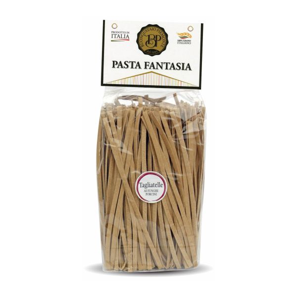 DURUM WHEAT SEMOLINA PORCINI MUSHROOMS TAGLIATELLE PASTA BUONGUSTAIO 500GX12