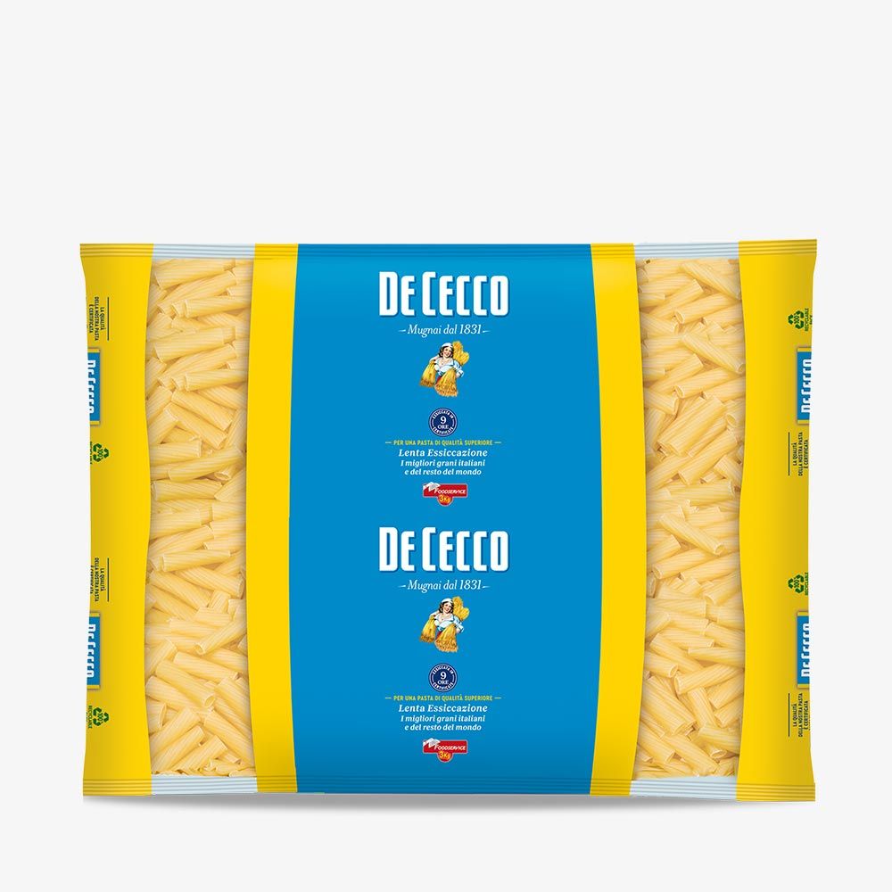 PASTA DE CECCO TORTIGLIONI N23 3KG X 4
