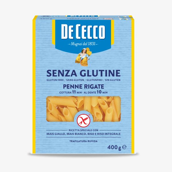 PASTA DE CECCO GLFR PENNE RIGATE 400GX12
