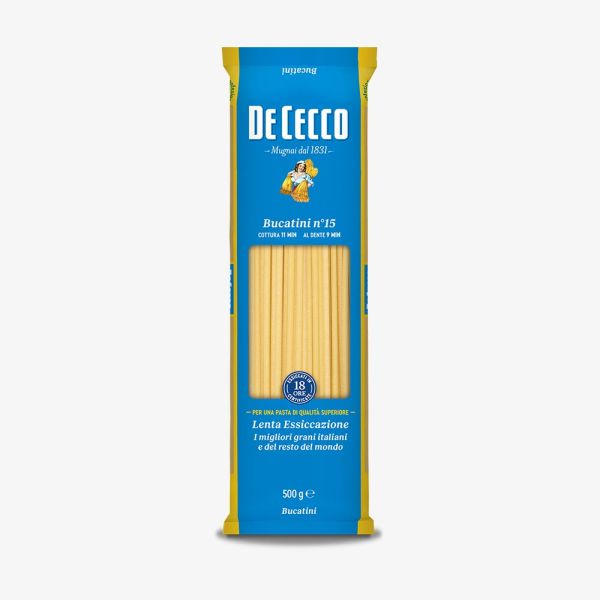 PASTA DECECCO BUCATINI N.15 500GX24 IN