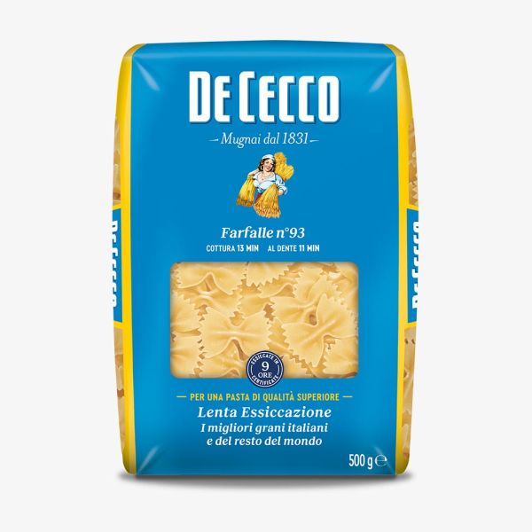 PASTA DE CECCO FARFALLE 500GX24 IN
