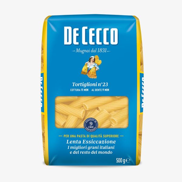 PASTA DE CECCO TORTIGLIONI 500GX24 IN