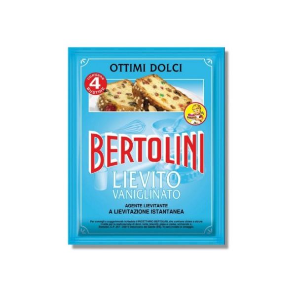 VANILLA YEAST BERTOLINI 16GRX4BAGSX60