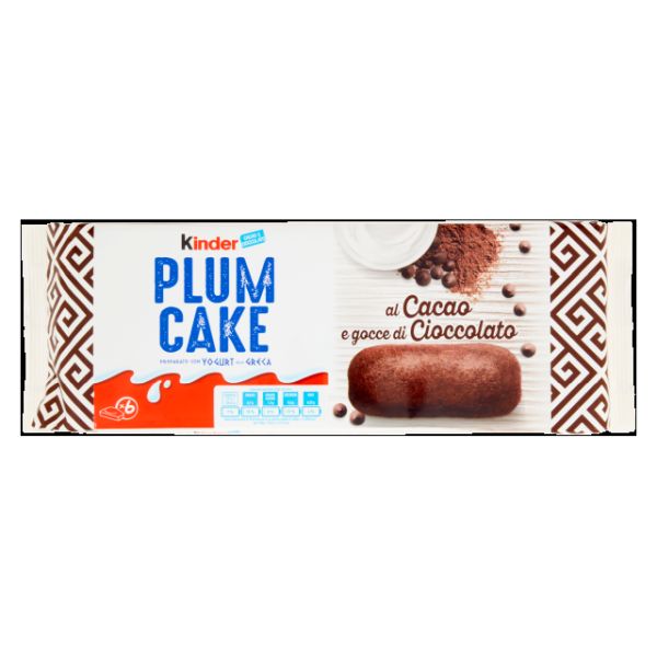 FERRERO KINDER PLUMCAKE CIOCCOLAT 198 GR