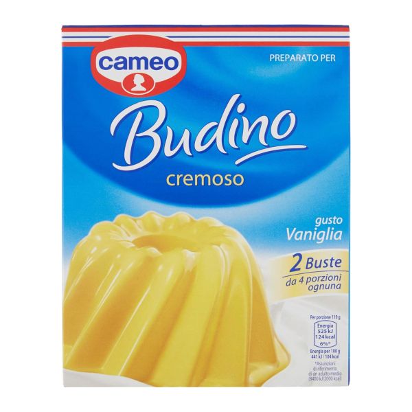 BUDINO CREMOSO VANIGL CAMEO 4P 65GRX2X8
