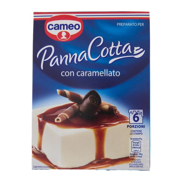 CARAMELED PANNA COTTA CAMEO 6PORTIONS 97GRX8