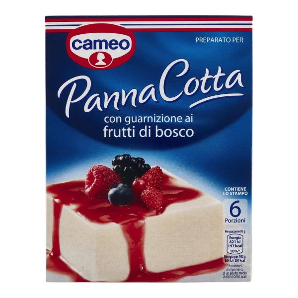 BERRIES PANNA COTTA CAMEO 6PORTIONS 107GRX8
