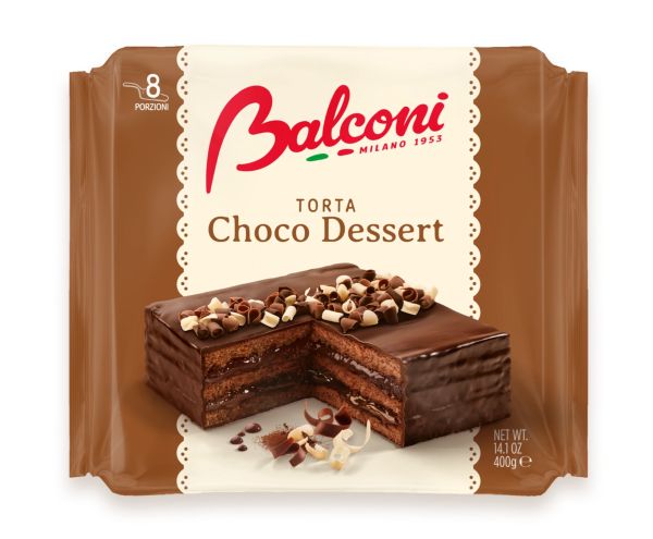 BALCONI TORTA CHOCO DESSERT 400 G X 6 PZ