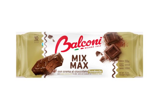 BALCONI MIX MAX DARK CHOCOLATE 350 gr