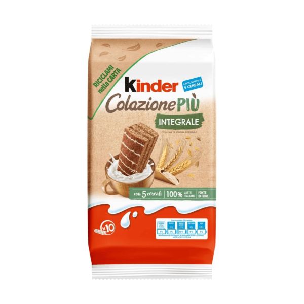 KINDER COLAZIONE PIU  INTEGRALE T10X12CT