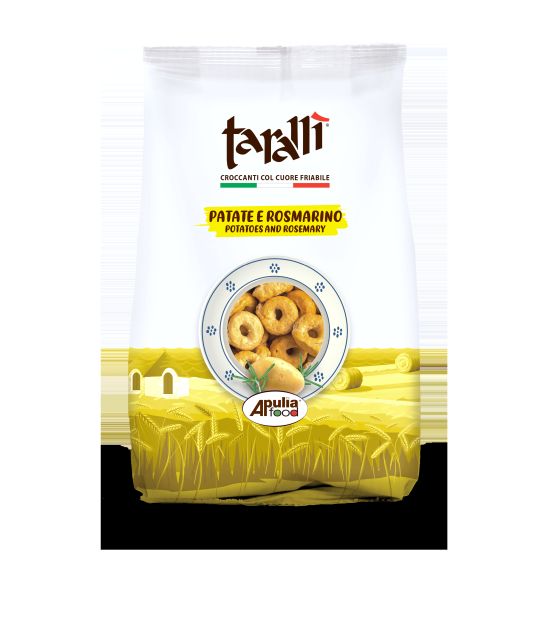 TARALLI PATATE E ROSMARINO 250G X 12
