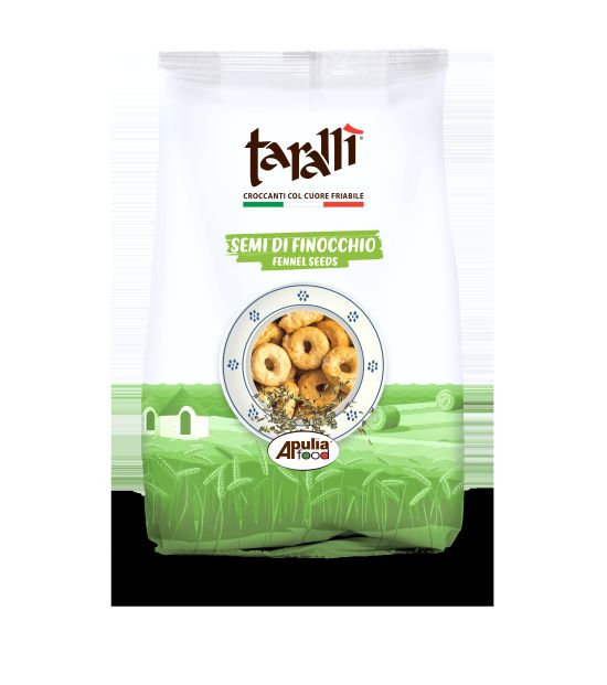 TARALLI SEMI DI FINOCCHIO 250G X 12
