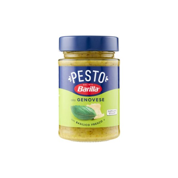 BARILLA PESTO GENOVESE SAUCE 12X190GR GLASS JAR