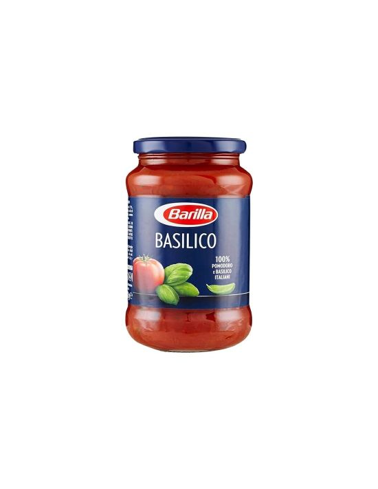 BARILLA SAUCE WITH BASIL 6X400GR GLASS JAR