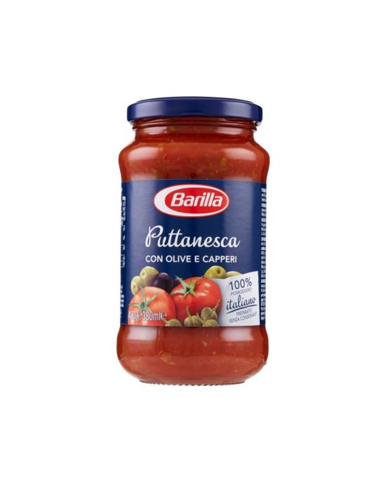 BARILLA PUTTANESCA SAUCE 6X400GR GLASS JAR