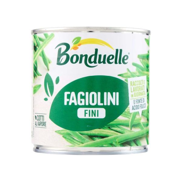 FINE GREEN BEANS BONDUELLE 12 X 425ML. TIN