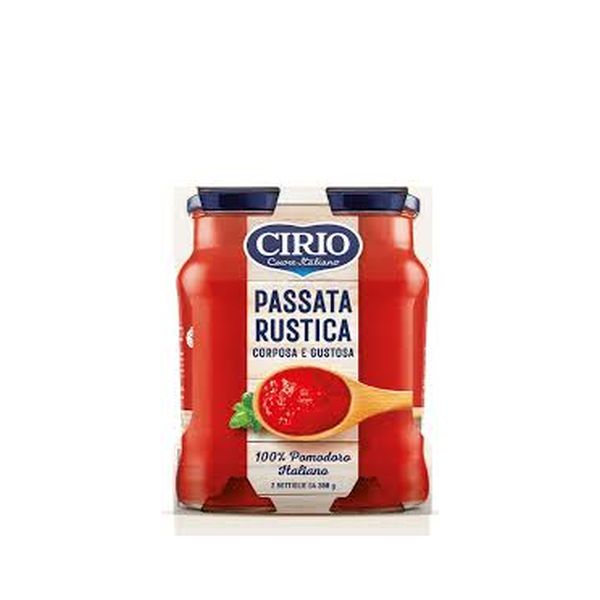 CIRIO PASSATA RUSTICA 350GX2X6 CLUS