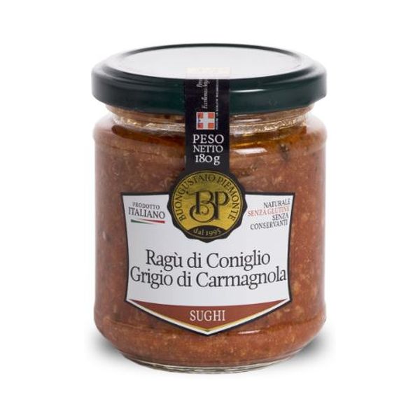 BUONGU RAGU CONIGLI GRI CARM 180GRX12VET