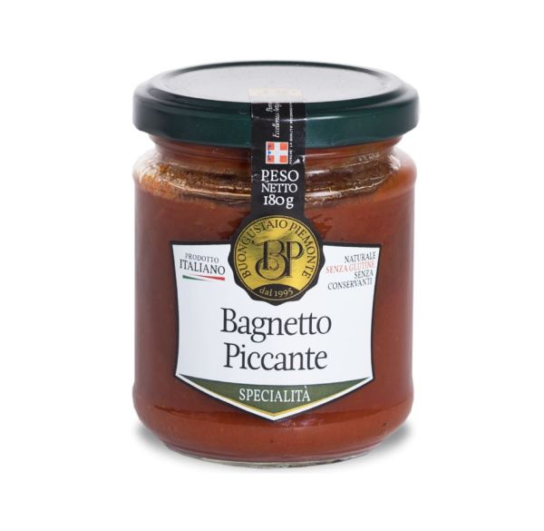 BUONGUSTAIO BAGNETTO PICCANTE SPICY SAUCE 180GRX12