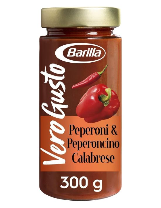 BARILLA SUGO PEPERON VERO GUS  8X300G VE