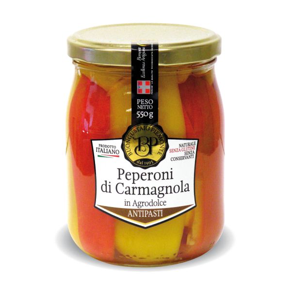 PEPERONI CARMAGN AGRODOLC 550GRX6 VAS